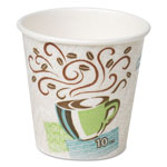 Dixie Hot Cups, Paper, 10oz, Coffee Dreams Design, 500/Carton orginal image