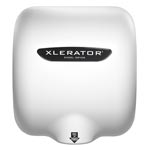 Excel XLERATOR® Hand Dryer 208-277V, White Thermoset Resin, Noise Reduction Nozzle orginal image