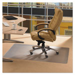 Floortex Cleartex Advantagemat Phthalate Free PVC Chair Mat for Low Pile Carpet, 53 x 45, Clear orginal image