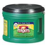 Folgers Coffee, Classic Roast Decaffeinated, Ground, 22 3/5oz Can orginal image