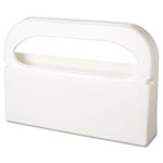 Hospeco Health Gards Seat Cover Dispenser, 1/2-Fold, White, 16x3.25x11.5, 2/Bx orginal image