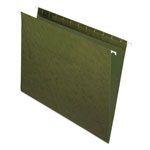 Pendaflex Standard Green Hanging Folders, Letter Size, Straight Tab, Standard Green, 25/Box orginal image