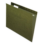 Pendaflex Standard Green Hanging Folders, Letter Size, 1/5-Cut Tab, Standard Green, 25/Box orginal image