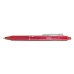 Pilot FriXion Clicker Erasable Retractable Gel Pen, Fine 0.7mm, Red Ink, Red Barrel orginal image