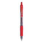 Pilot G2 Premium Retractable Gel Pen, 1mm, Red Ink, Smoke Barrel, Dozen orginal image