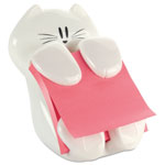 Post-it® Cat Notes Dispenser, For 3 x 3 Pads, White, Includes (2) Rio de Janeiro Super Sticky Pop-up Pad orginal image