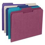 Smead Colored File Folders, 1/3-Cut Tabs, Letter Size, Assorted, 100/Box orginal image