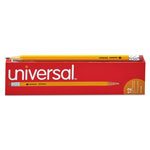 Universal #2 Woodcase Pencil, HB (#2), Black Lead, Yellow Barrel, Dozen orginal image