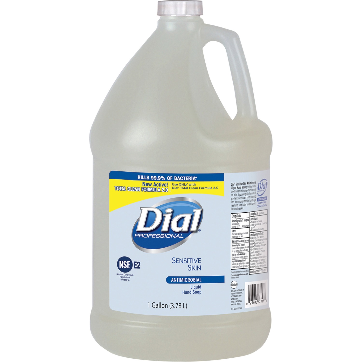 Dial Professional Dial Sensitive Skin Liquid Soap Refill | 1Gal, Clear