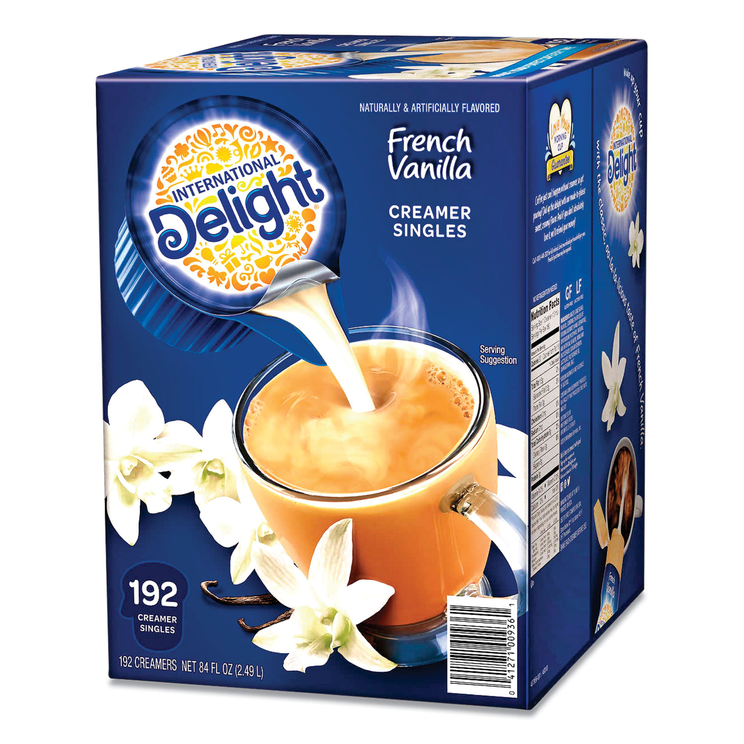 International Delight Flavored Liquid NonDairy Coffee Creamer French