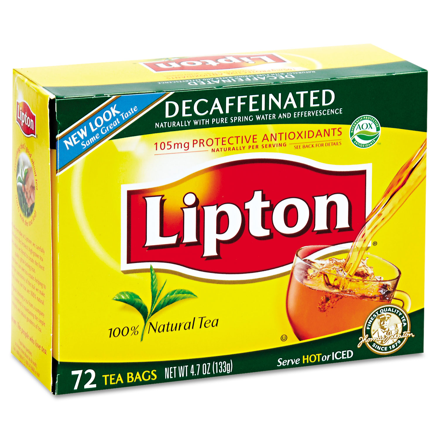 lipton tea box